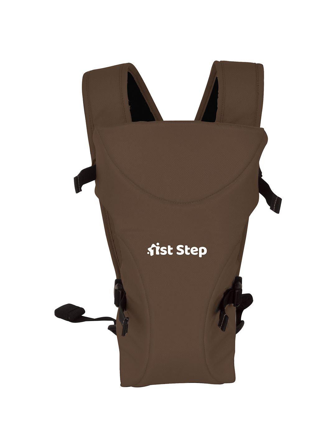 1st step brown 3 in 1 baby carrier with 3 carry positions