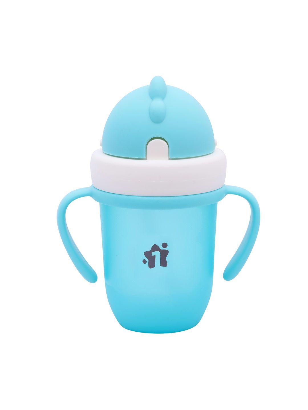 1st step kids blue printed baby sippers