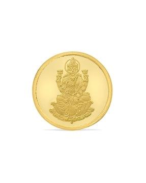 2 gram 24 karat (999) laxmi gold coin
