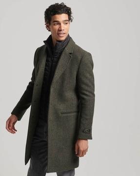 2 in 1 wool town coat