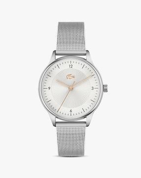 2001171 analogue watch with stainless steel strap