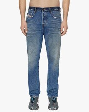 2020 d-viker straight fit regular waist washed non-stretch sustainable collection jeans