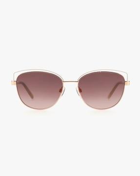 202702 full-rim rectangular sunglasses