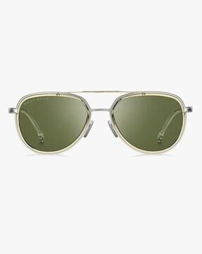 203579tng56el full-rim aviator sunglasses