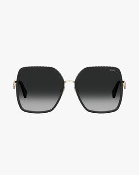 203701 full-rim uv-protected square sunglasses