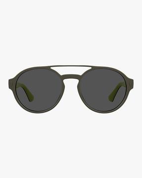 204205 uv protected circular sunglasses