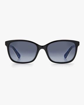 204258 double-gradient rectangular sunglasses