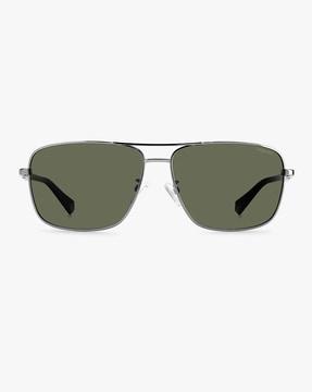 204318 polarised rectangular sunglasses