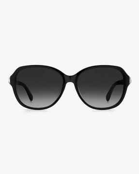 204473 double-gradient oversized sunglasses