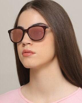 204502 multilayer oleophobic round sunglasses