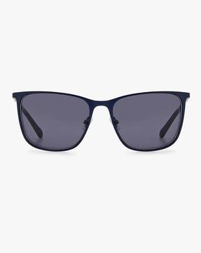204696 uv-protected rectangular sunglasses