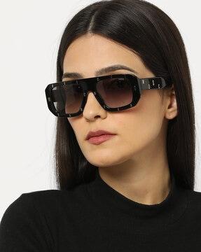 205414 uv-protected rectangular sunglasses