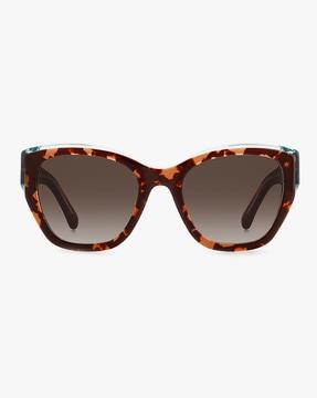 205499 full-rim gradient square sunglasses