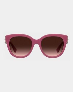205656 full-rim oval sunglasses