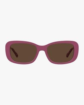 205906 full-rim rectangular sunglasses