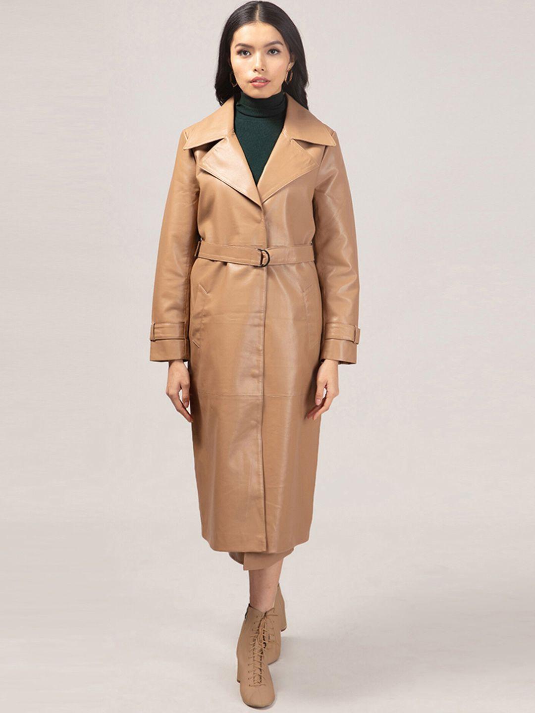 20dresses women beige solid overcoat