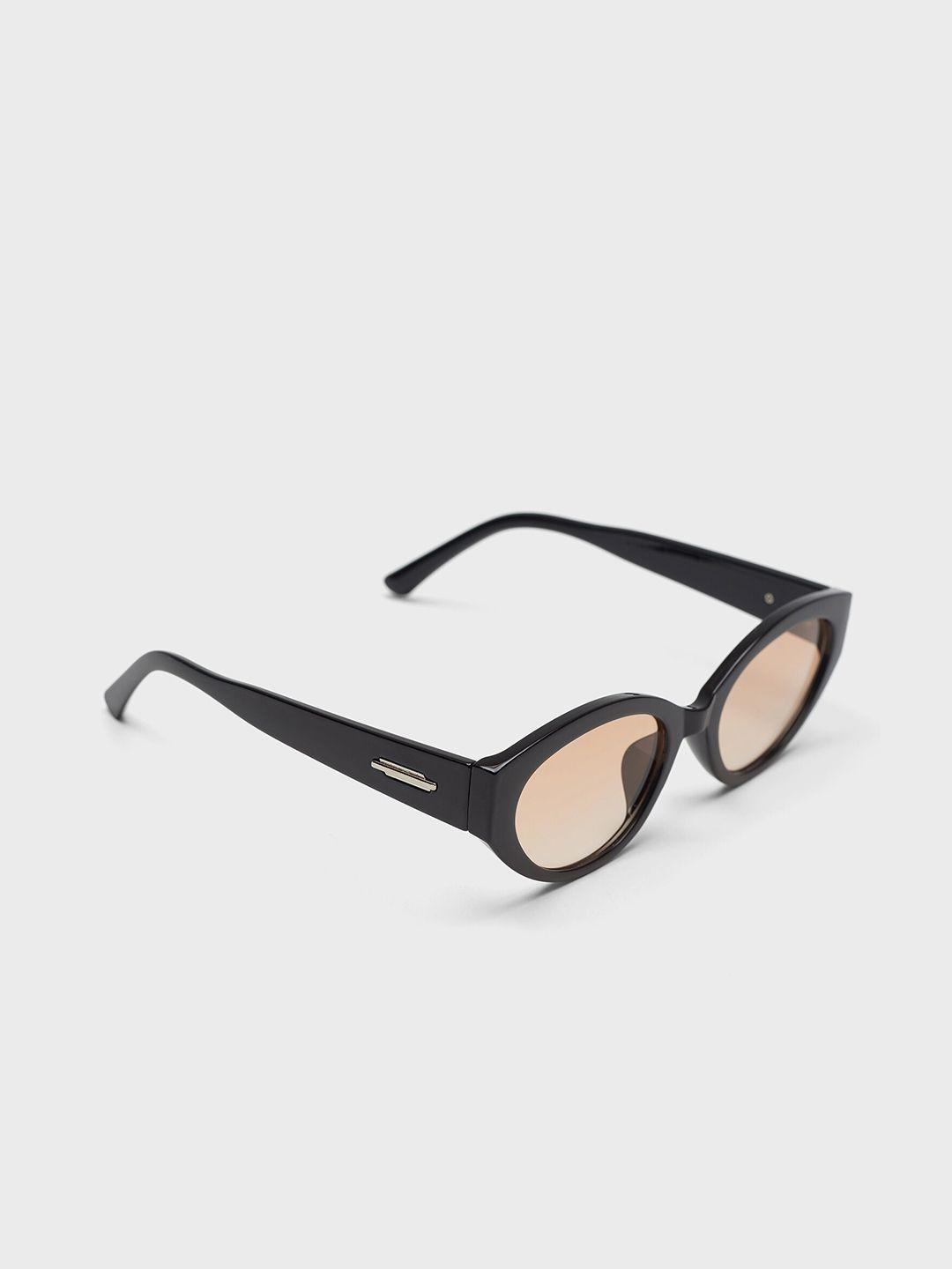20dresses women oval acrylic sunglasses with regular lens sg010794