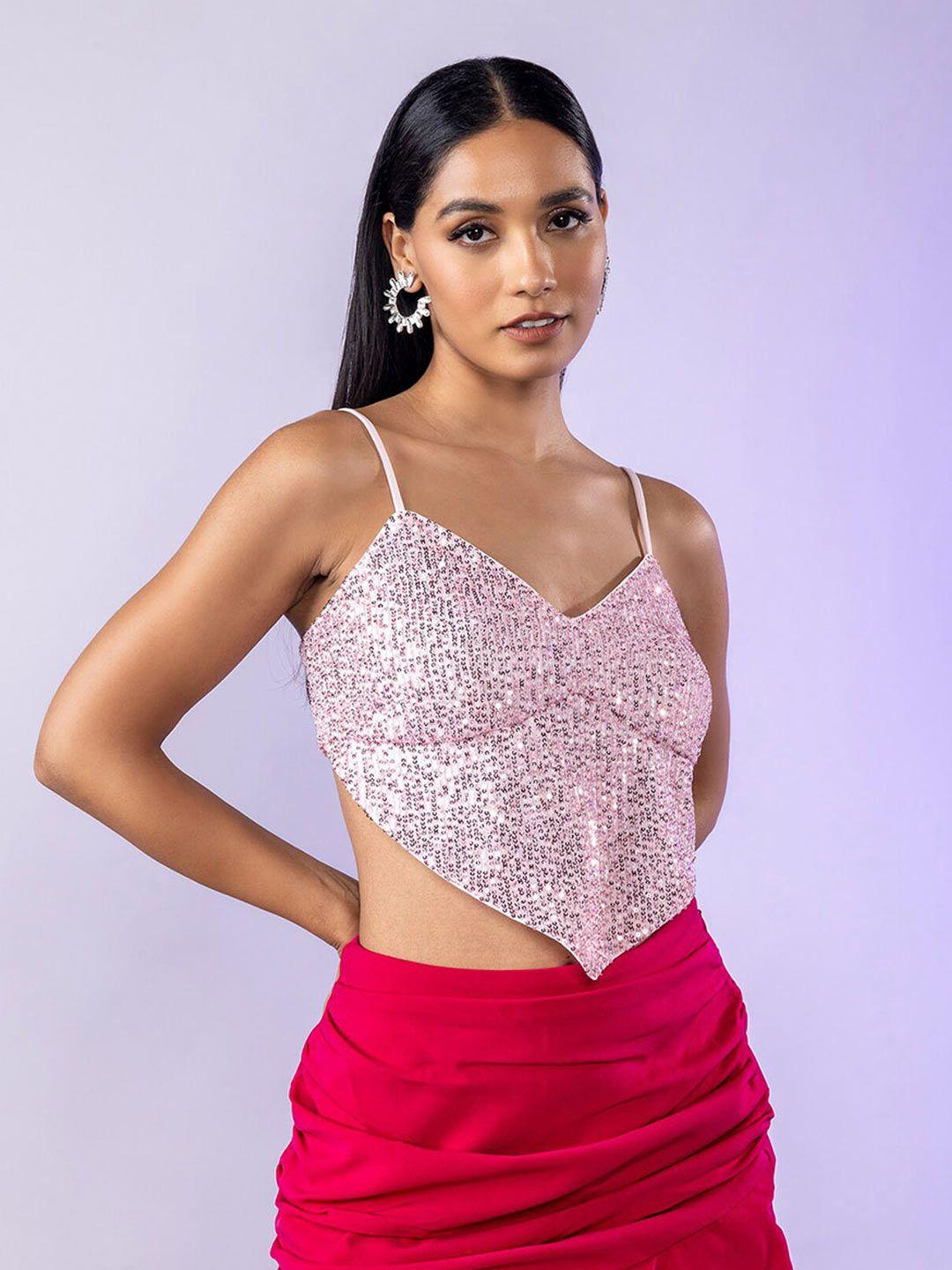 20dresses embellished embellished crop top