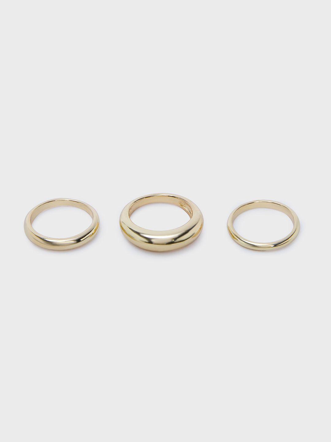 20dresses set of 6 gold-toned  finger ring