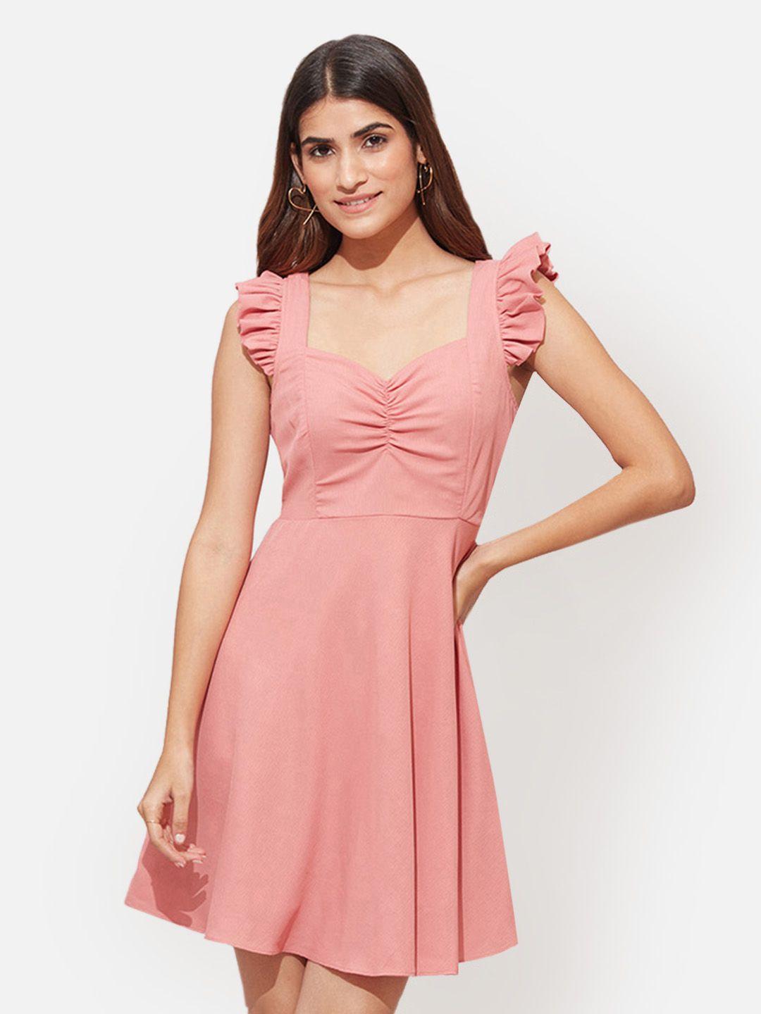 20dresses women pink fit & flare dress