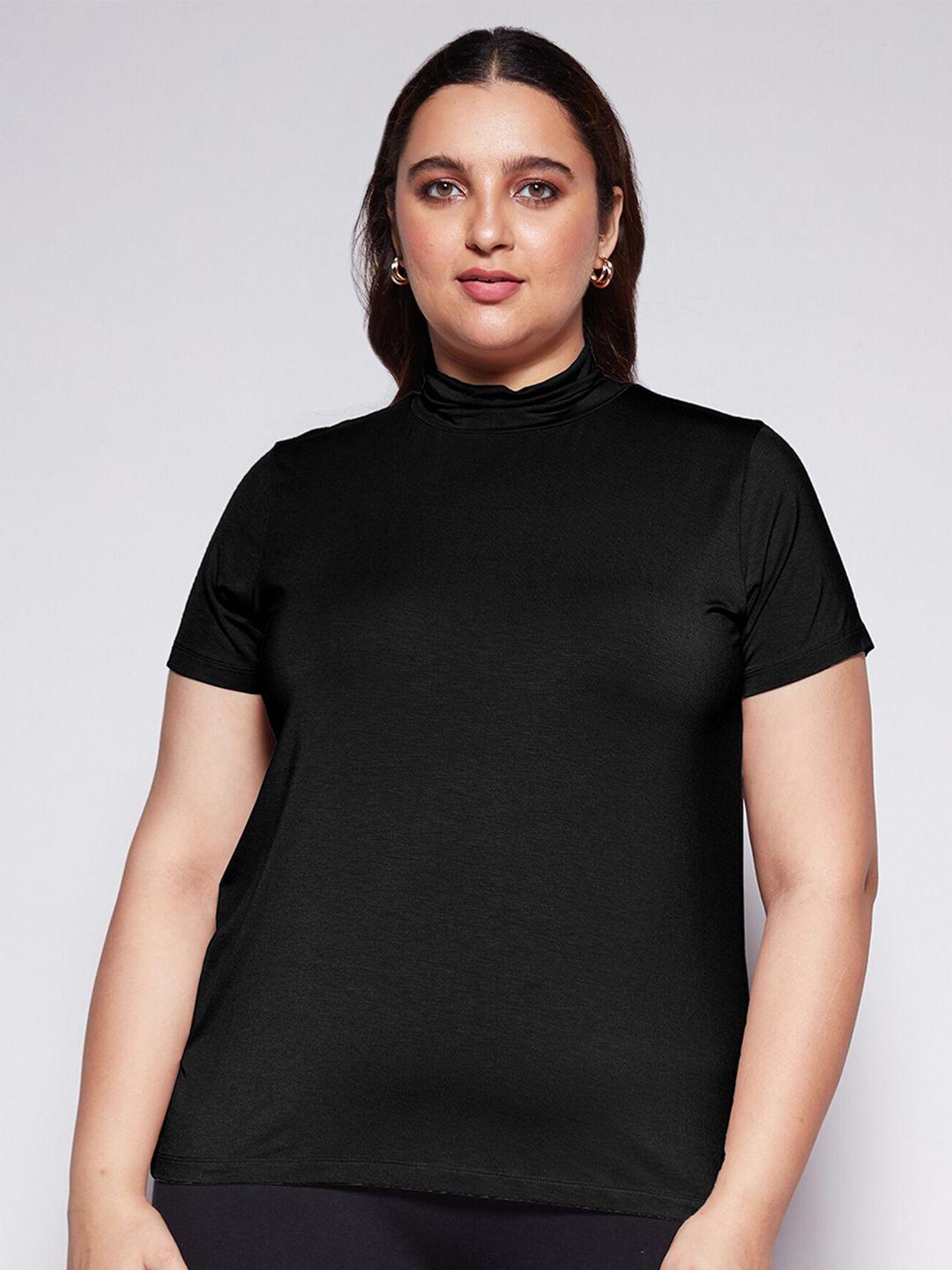 20dresses women plus size high neck t-shirt