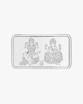 20g (999.9) lakshmi & ganesh silver bar