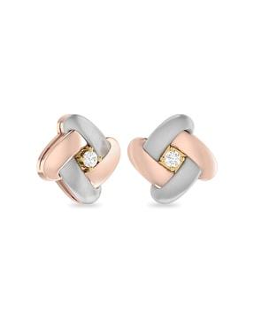 22 kt the aiden yellow gold studs