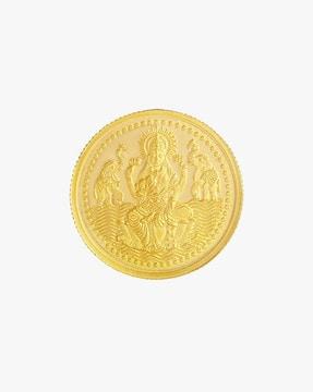 22k 916 1 gm laxmi gold coin