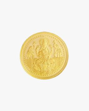 24k 999 10 gms laxmi gold coin