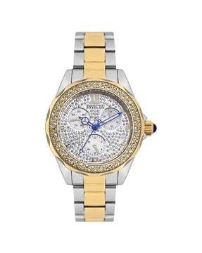 28433 women embellished analogue watch