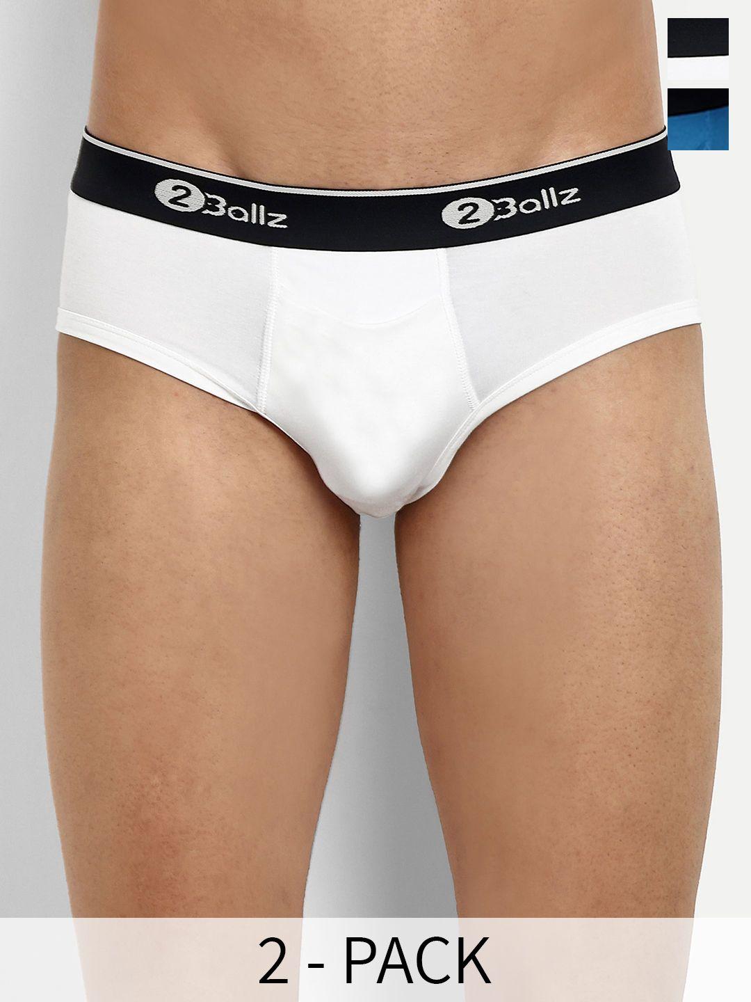 2ballz pack of 2 basic briefs whb-2p-2brb