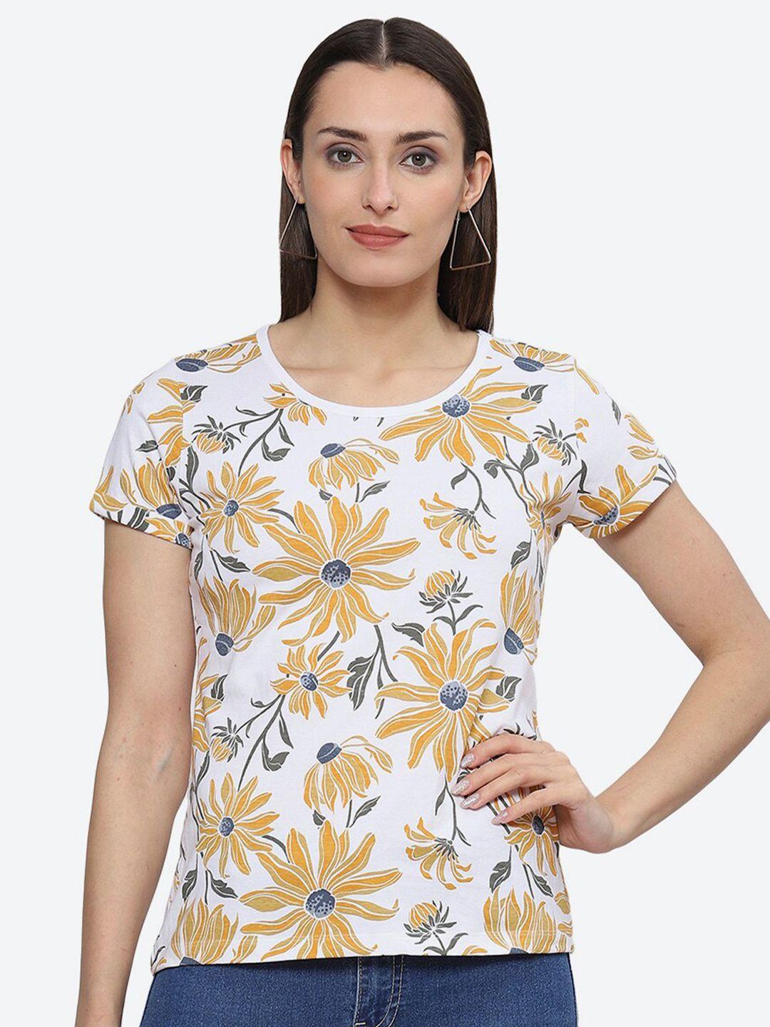 2bme floral printed t-shirt