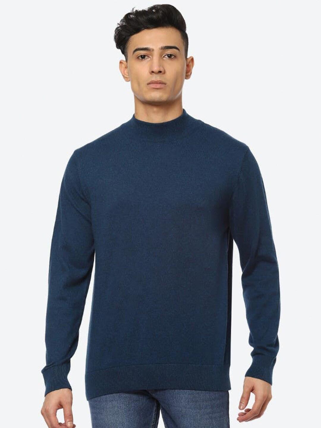 2bme high neck long sleeves cotton pullover