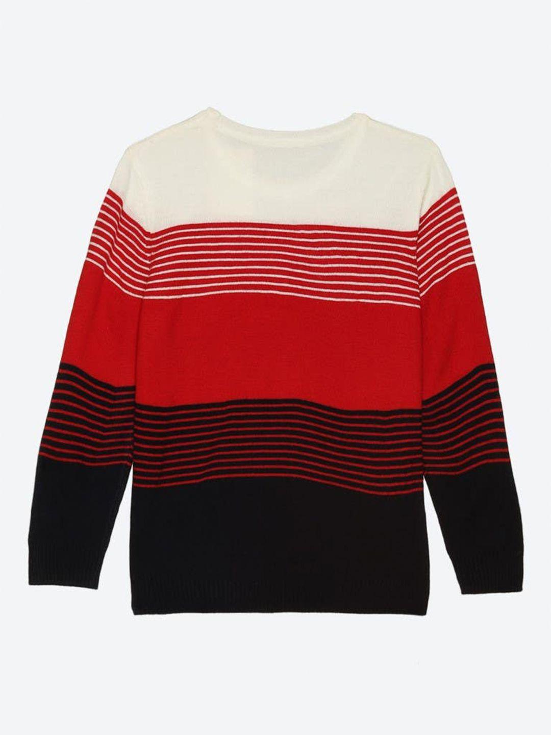 2bme boys colourblocked acrylic sweater