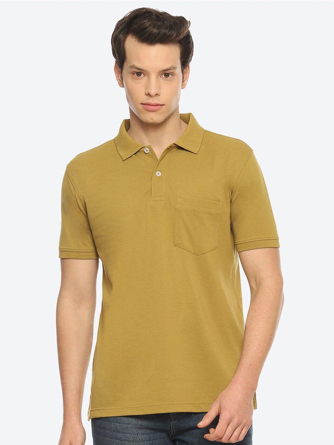 2bme polo collar cotton casual t-shirt