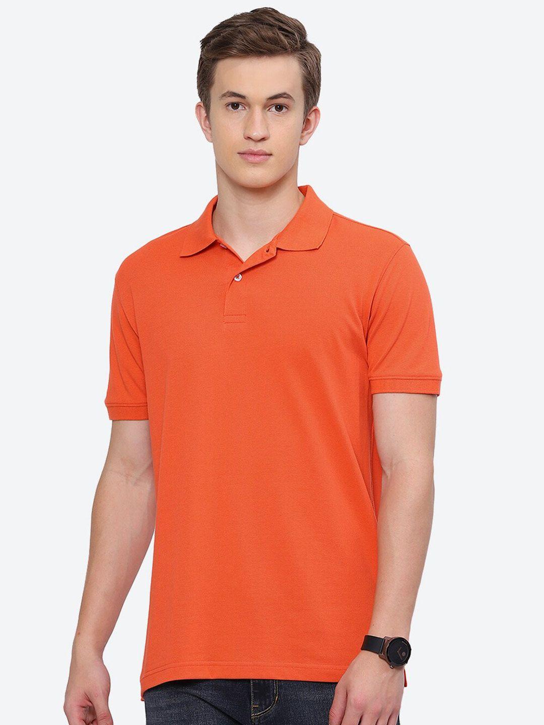 2bme polo collar short sleeve cotton regular t-shirt