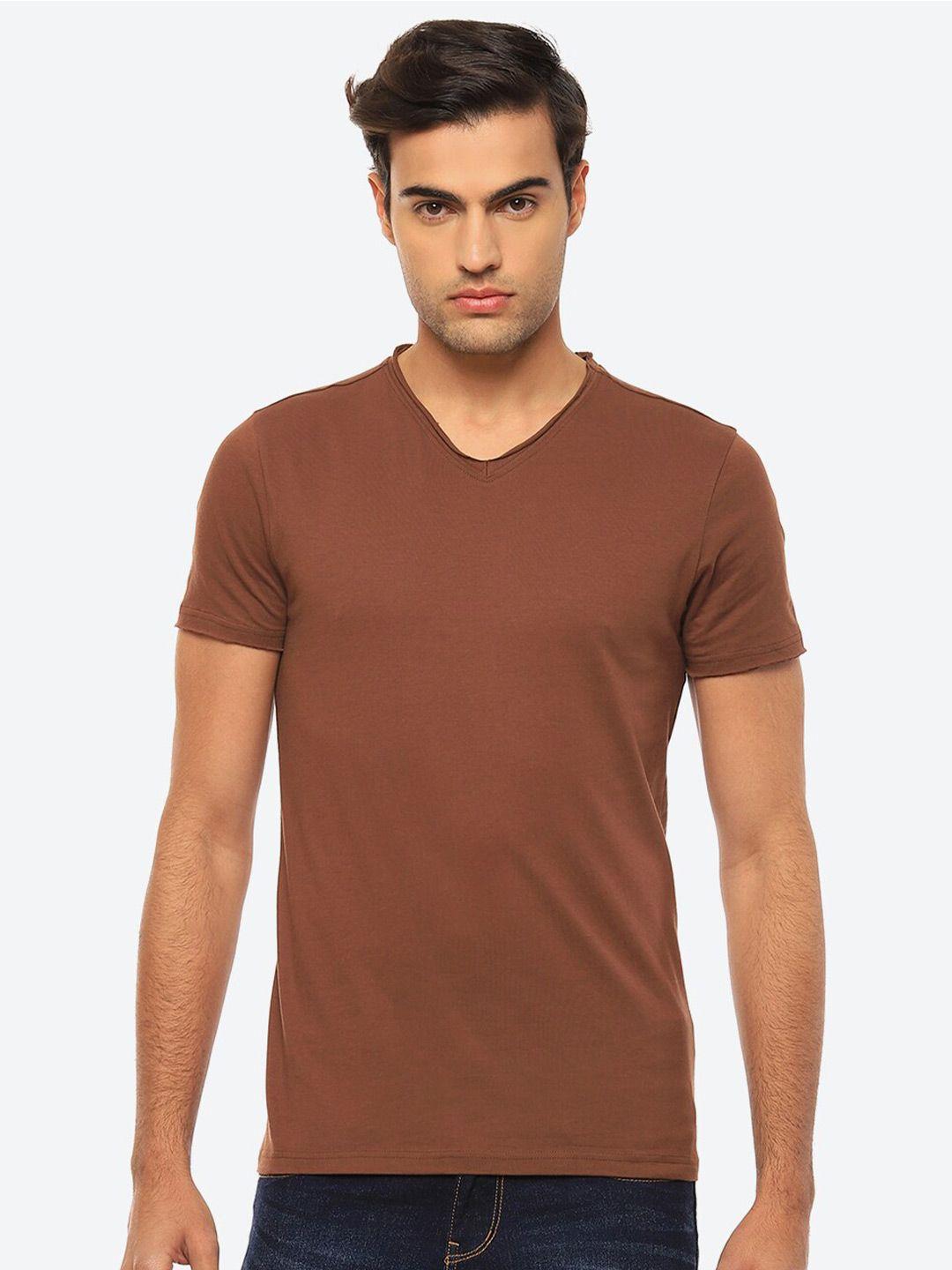 2bme v-neck short sleeves cotton t-shirt