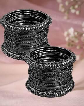 2p-bl-bba1-pack of 32 slip-on bangles