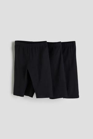 3-pack jersey cycling shorts