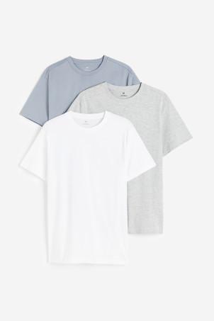 3-pack regular fit t-shirts