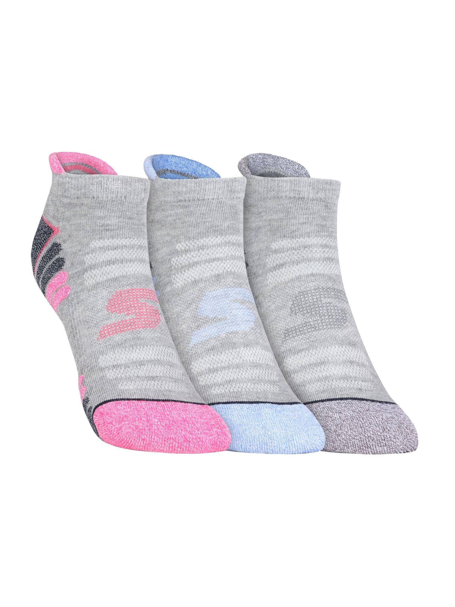 3 pack womens 1/2 terry low cut