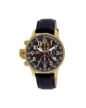 30484 men analogue wrist watch with metal strap