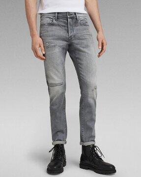 3301 distressed slim fit jeans
