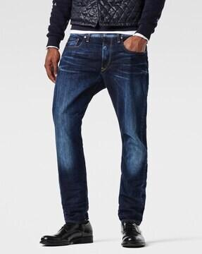 3301 light wash tapered jeans