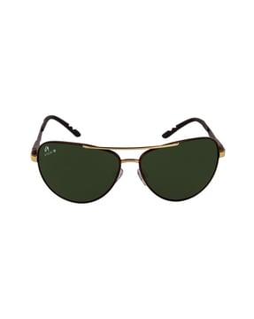 3568 uv-protected full-rim aviators