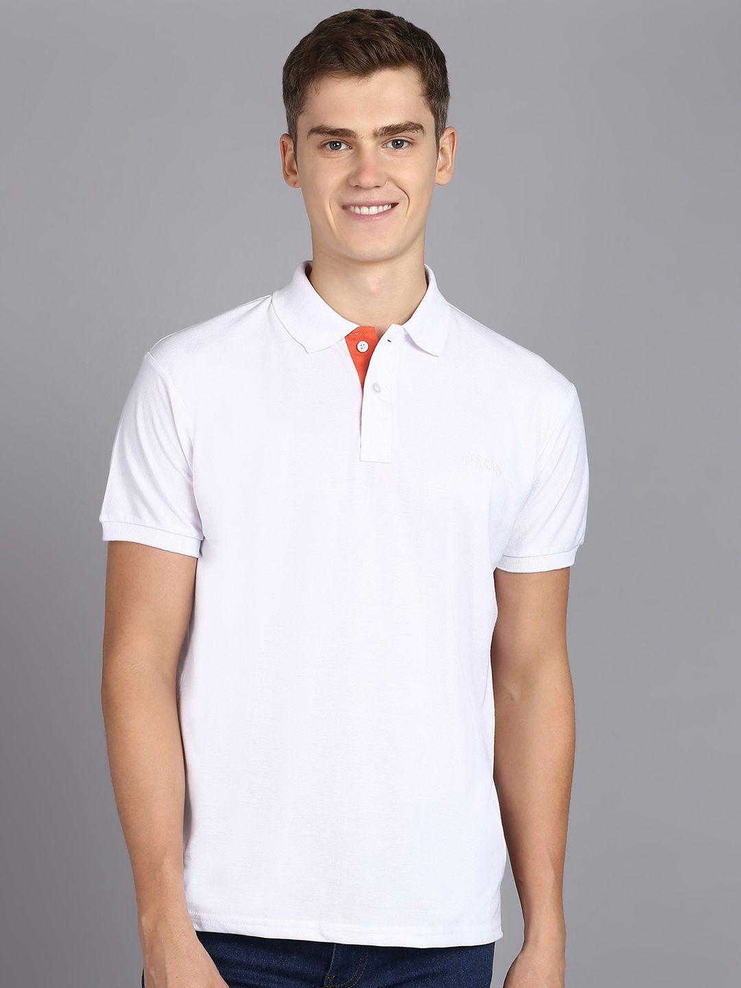 3bros men polo collar t-shirt