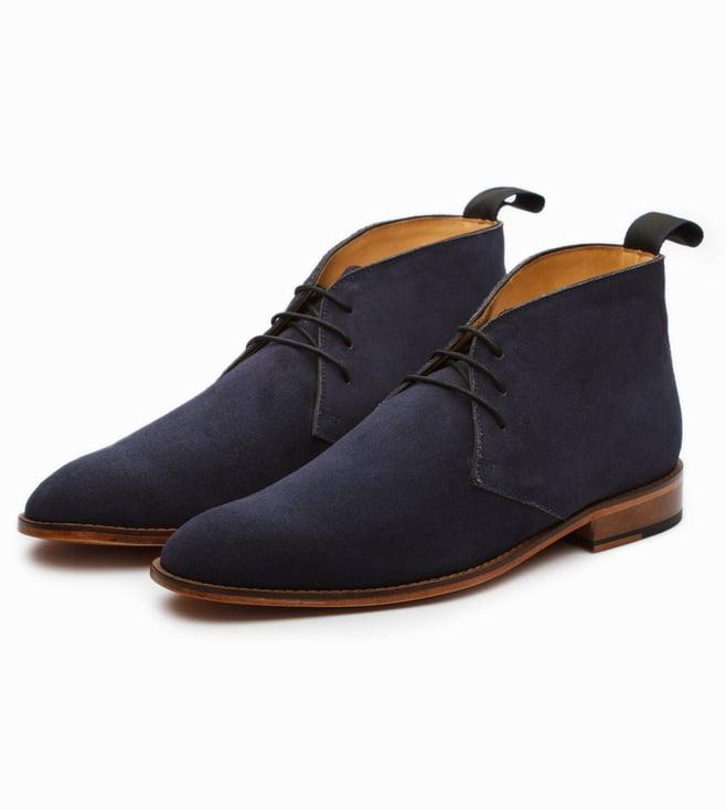3dm lifestyle chukka boot - navy suede
