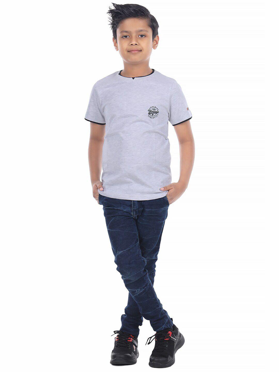 3pin boys round neck cotton t-shirt