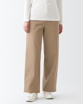 4-way stretch wide chino pants