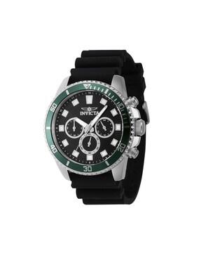 46086 chronograph watch with deployant clasp